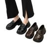 Casual 2025 student platform small leather shoes women's versatile new loafer single shoes fashion spring Doudou shoes British style