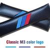 2PCS Car Seat Belt Cover For BMW, Carbon Fiber Seatbelt Shoulder Protection, Soft Car Seat Belt Strap Cushion Protect Your Neck And Shoulder, Car
