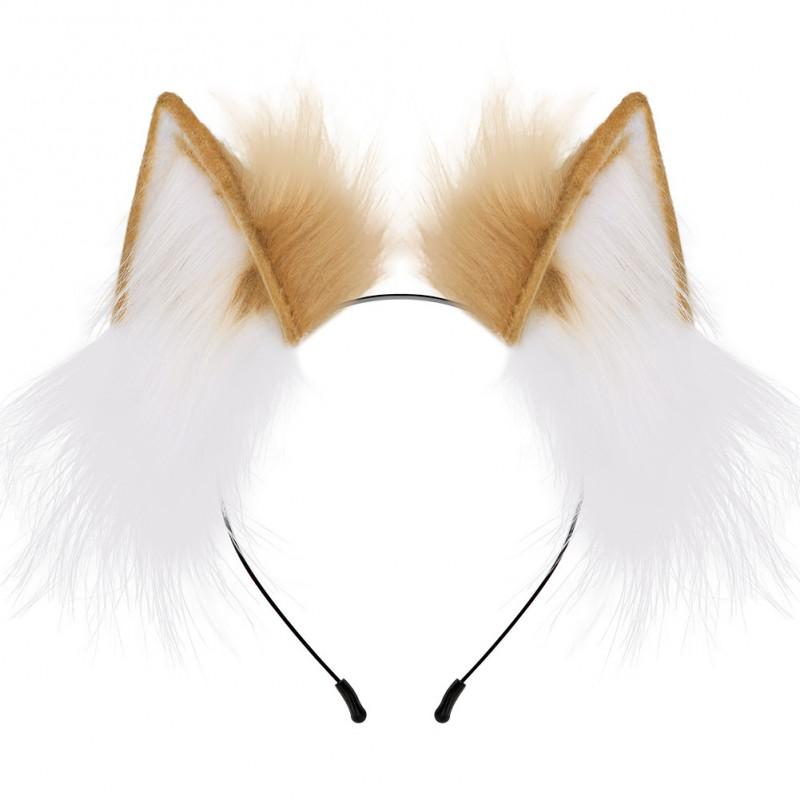 Handgemachtes Katzenfuchs-Ohren-Stirnband Lolita Cosplay Anime Convention Kostümzubehör