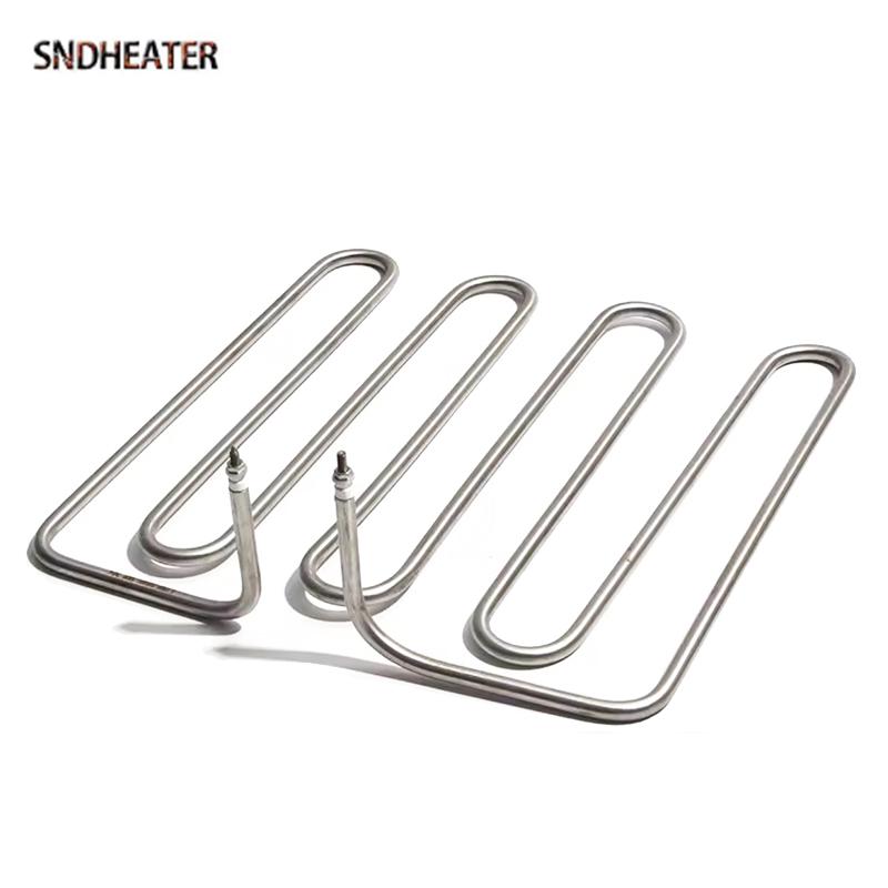 SNDHEATER 220V 3KW Electric 4U Heating Element 304SS Air Dry Oven Heater Spare Part Sauna Stove Replacement 305*305*100MM(W*L*H)