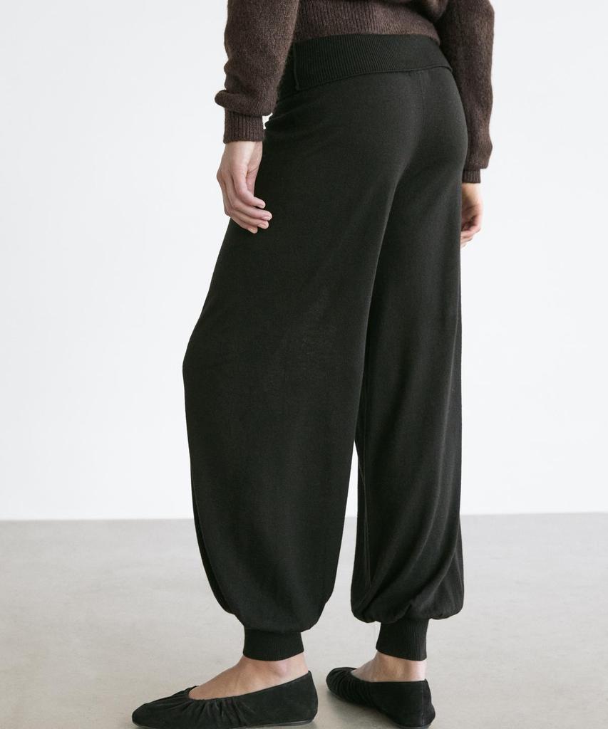 Masimodutti Wool Knit Sarouel Pants