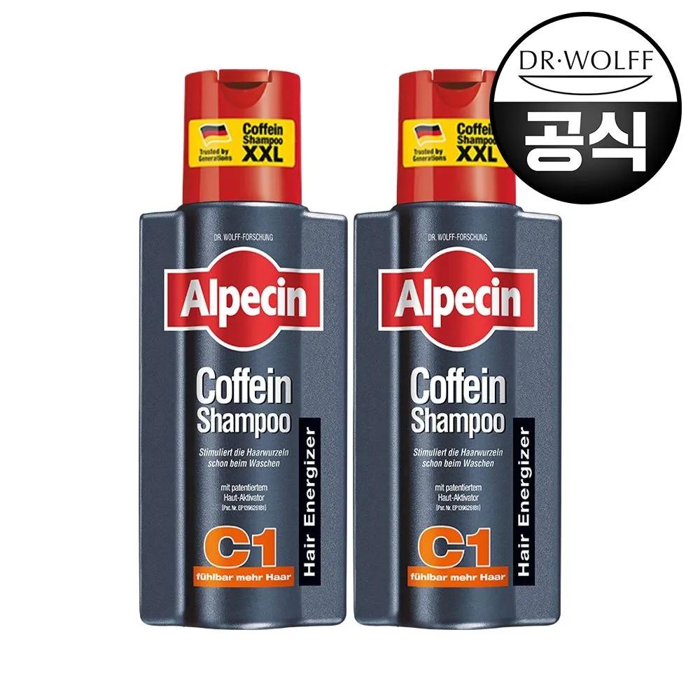 Шампунь Alpecin с ингредиентом C1 375 мл 2 шт.