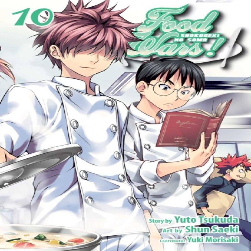 Food Wars Shokugeki No Soma Vol. 10 by Yuto Tsukuda Paperback Book 9781421584461