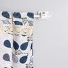 40-70CM Bathroom Towel Curtain Rod Telescopic Expandable Tension Rod Wardrobe Clothes Hanger Pole with 2 Rod Holder Hooks