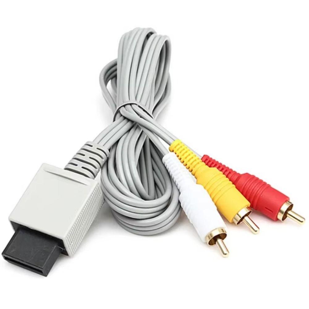 3 in 1 AV Cable for Wii Wii U Audio Video TV Connector Cable  for Wii U/Wii Controller