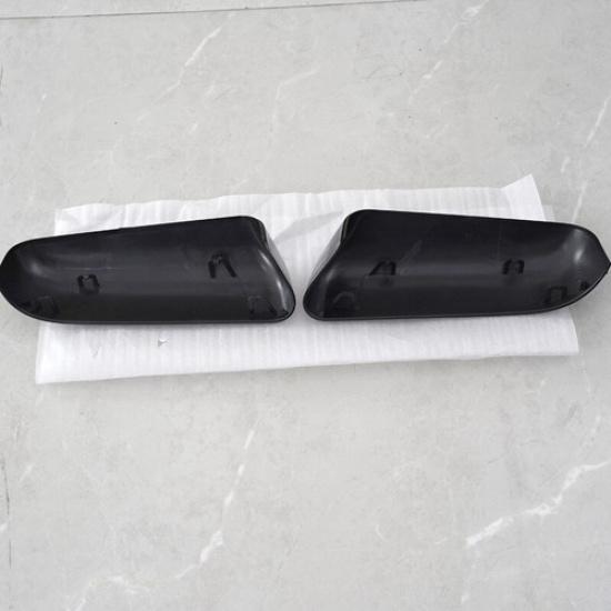 2Pcs Mirror Cover Set For 2009-2013 2014 Ford F150 Upper Cap Black Left & Right