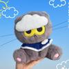GD Zoa Plush Doll Kpop GD Stuffed Keychain Cute Plush Gray Cloud Cat Doll Fun Bag Pendant Decoration For Fans Kid Gifts
