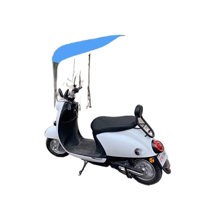 Electric Vehicle & Motorcycle Sunshade: Rainproof Canopy & Windshield for Bikes
