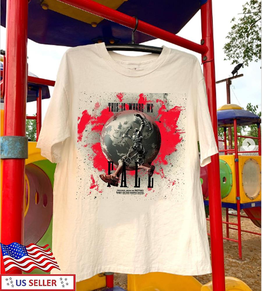 

Mitski This is Where we Fall Graphic T Shirt Size S-5XL Unisex T-Shirt M