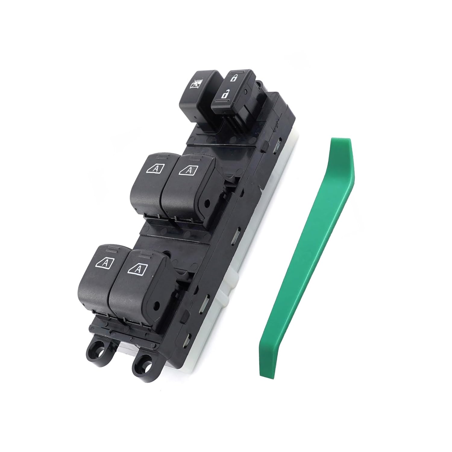 25401-EH100 Power Window Switch Driver Side - Master Window Switch 10+3 Pins Fit for 2006 2007 Infiniti M35 M45 25401-EH100