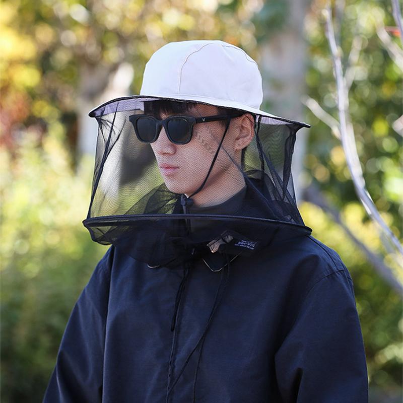 Pánské kšiltovky Čepice proti slunci Léto Venkovní Prodyšné Maskování Hmyz Síťka proti komárům Příslušenství