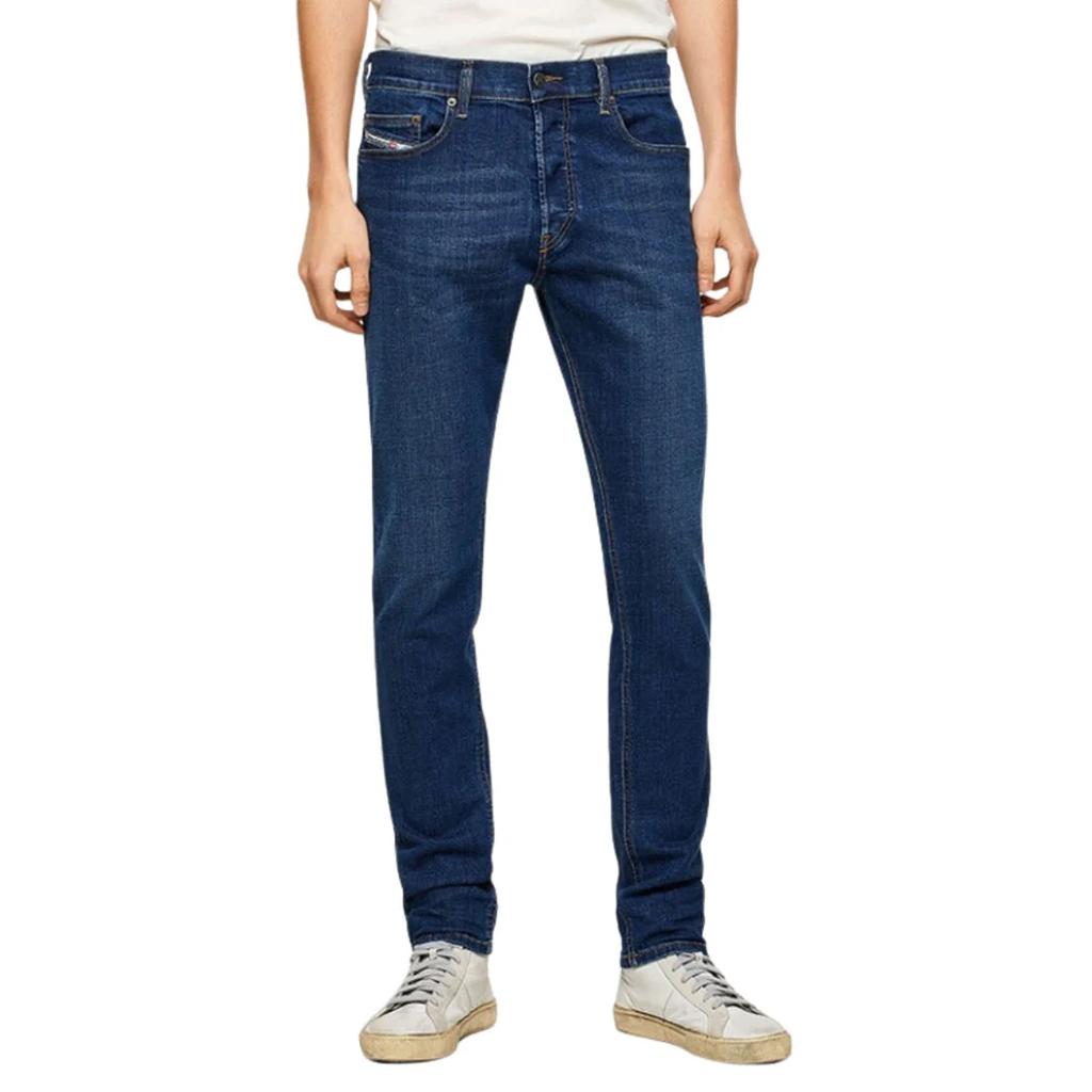 Diesel Mens D-Luster Washed Plain Jeans