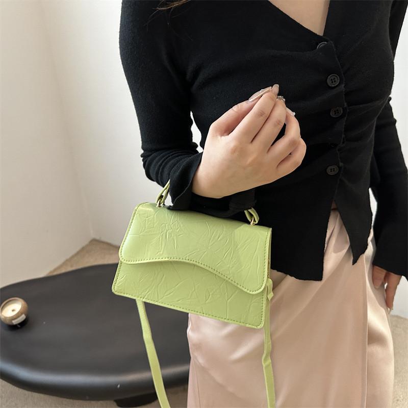 Chic Women's Fashionable Mini Handbag Versatile Pu Square Crossbody Bag Available In Multiple Colors
