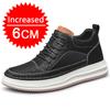 Scarpe con Rialzo COZOK Per Uomo alla Moda 4/6/8CM Aumento Altezza Interna Invisibile Outdoor Corsa Scarpe Sportive Casual Taglia 37-44