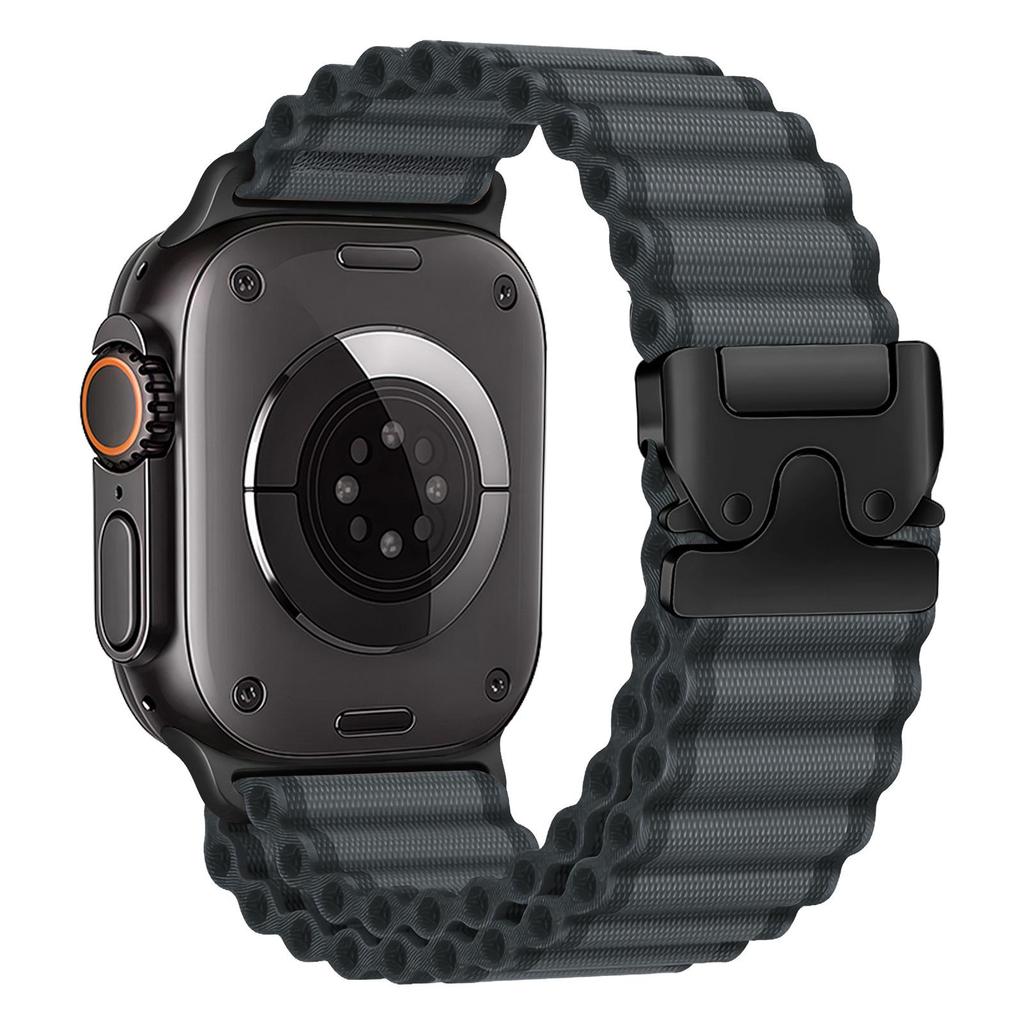 Apple Ultra2 Ocean iWatch S11/10/9/8 için Uyumlu Kayış: Paraşüt Tokalı Off-Road Naylon Spor Kordon
