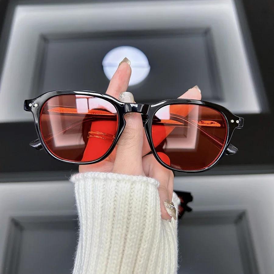 Vintage Square Sunglasses Women Men Retro Casual Fashion Black Clear Sun Glasses Female Eyewear