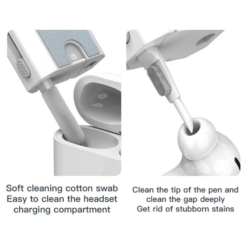 Electronics Cleaning Set 8 In 1 For Laptops Keyboards Phones Screen Wipe Earphones Nib Cleaning Multiple Purpose Cleaner