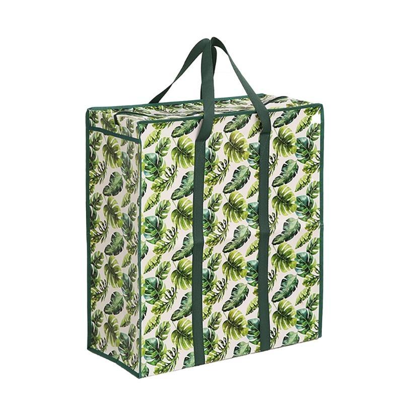 

Stylish Storage Solution Fabric Handbag Practical Shopper Bag for Moving and Organizing with Large Storage Capacity