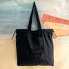 Reusable Foldable Shopping Bag Large Capacity Drawstring Handbag Durable Tote Bag  Outdoor