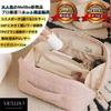 Mellbo Makeup Large Vanity Makeup Pouch for TPU Brush Braided Waterproof PU x 11 Pink Pouch, Capacity, Travel, 180° Opening, Storage, Design, Soft,