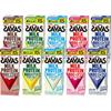 SAVAS Milk Protein, Fat-Free, 200ml X 5 Flavors X 2 Bottles Each, 15g Milk Protein, Meiji [.co.jp Exclusive]