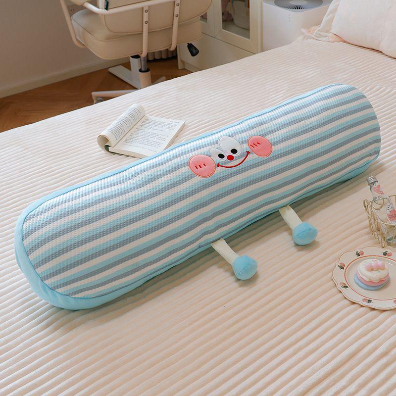 Summer Ice Silk Body Pillow for Girls - Removable, Washable Headboard and Leg Cushion