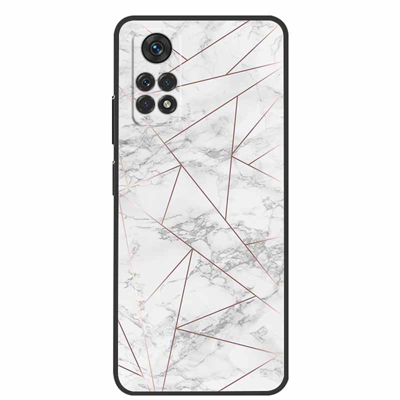 Pro pouzdro Xiaomi Redmi Note 11 Mramorové Silikonové TPU Měkké Zadní Kryt Pouzdro na Telefon pro Redmi Note 11S 11 S Funda Roztomilé Nárazuvzdorné Coque