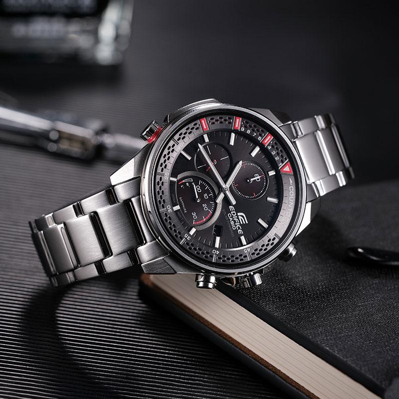 CASIO Men EDIFICE Black Watch EFS-S590YD-1AUPR