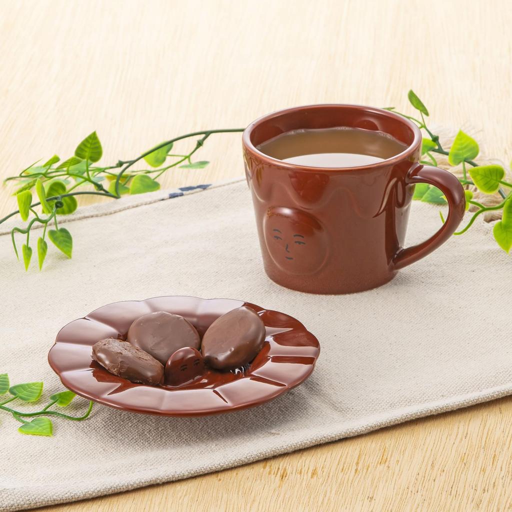 Sun Art Fujiya Country Miscellaneous SAN4221 "Chocolate-Covered Ma'am" Mug, Semi-3D, Approx. 350ml, Goods, Snacks, Sweets, Goods,