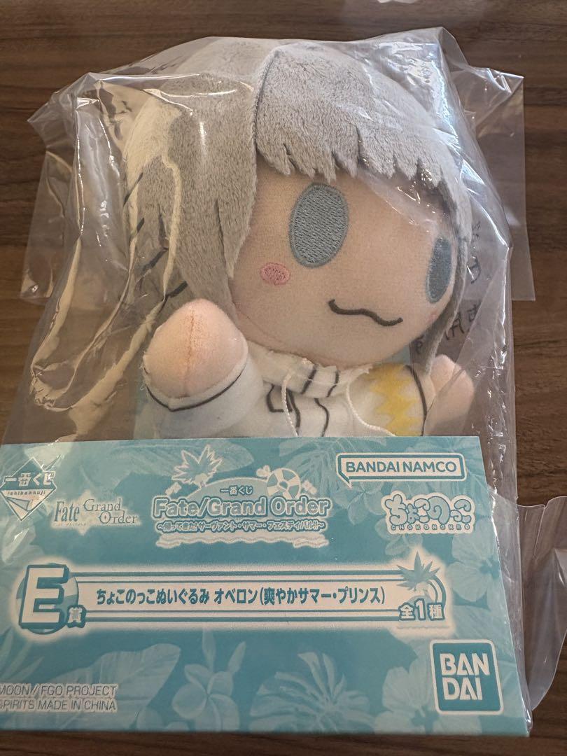 

[USED] FGO Oberon Plush Refreshing Summer Prince Illustration Board
