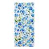 Flower Window Privacy Film, Decorative Static Cling Stickers, Waterproof Glass Cling, 39.4x17.7in Anti-Glare Static Glass Sticker for Home Bathroom