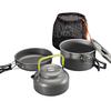 Picknick Kochen Utensilien Camping Kochgeschirr Set Wandern Langlebig 3 Teile/satz Aluminium Legierung