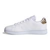 Adidas Neo Advantage Non-Slip Durable Breathable Low-Top Kids Skate Shoes Kids Skate Shoes White Beige FY8875