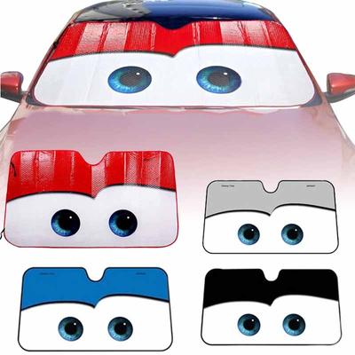 6 Kleuren Ogen Auto Zonnescherm Zonbescherming Voorruit Zonnescherm Auto Raam Voorruit Hoes Zonnescherm Auto Zonneklep Autohoezen