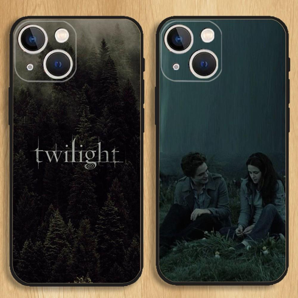 Twilight TV Series Phone Case For iPhone15,14,13,12,11,Pro,Max,Plus,Mini,X,XS,XR,8,7,6,S,Plus,SE Soft Black Case