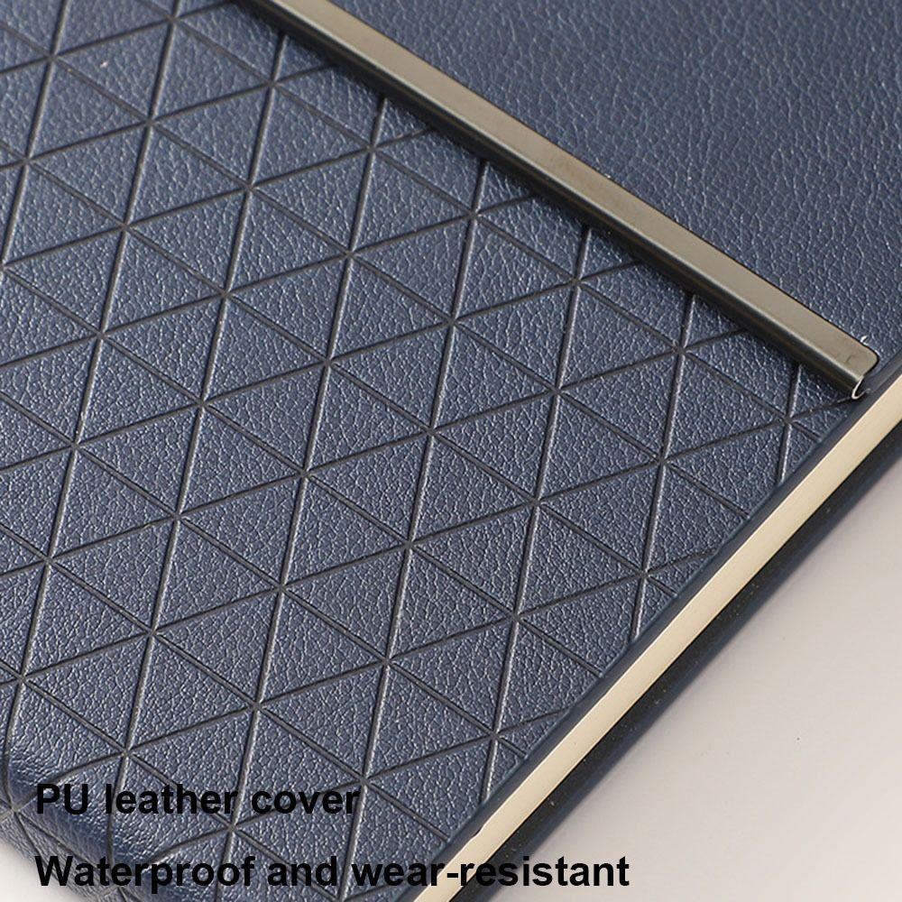 200 Pages Business Office Notepad PU Leather Cover Diary Fashion A5 Notebook Students Writing