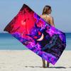 Children'S Bath Towel Gengar Towel Theme Beach Blanket Quick Dry Soft Swimming Towel For Beach Pool Bathyoga