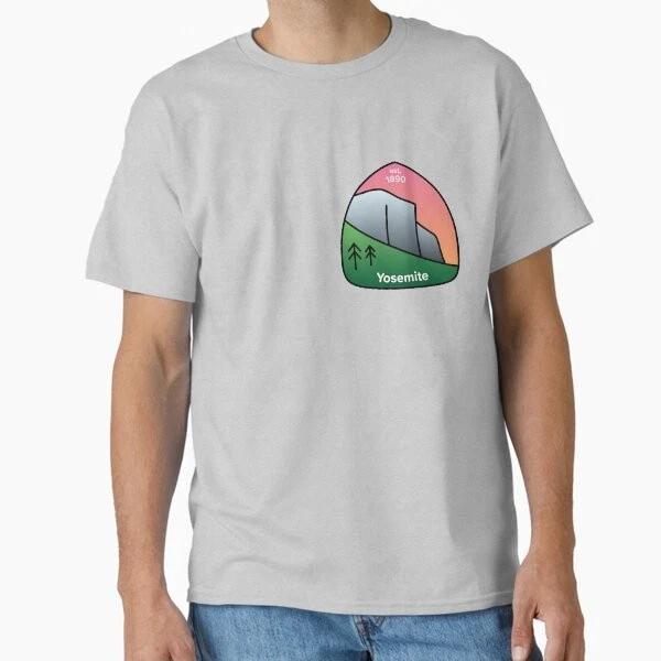 Yosemite National Park Classic TShirt Made In UsaAus TShirt S2xl S