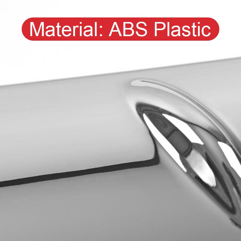 For Toyota Highlander XU70 Kluger 2020-2024 2024 ABS Car Boot Lip Trim Rear Roof Trunk Spoiler Wing Tail Air Deflector Sequins