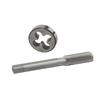 Outil taraud et filière HSS Acier rapide Kit Kits M934 Outils & Filière M11 x 1.0mm 11*1mm Taraud Métrique Nouveau 2 pièces/ensemble
