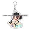 Kpop Demon Hunter Girl Group Keychain: Lumi, Zoe, Mira & Qin Yu Cute Acrylic Schoolbag Pendant