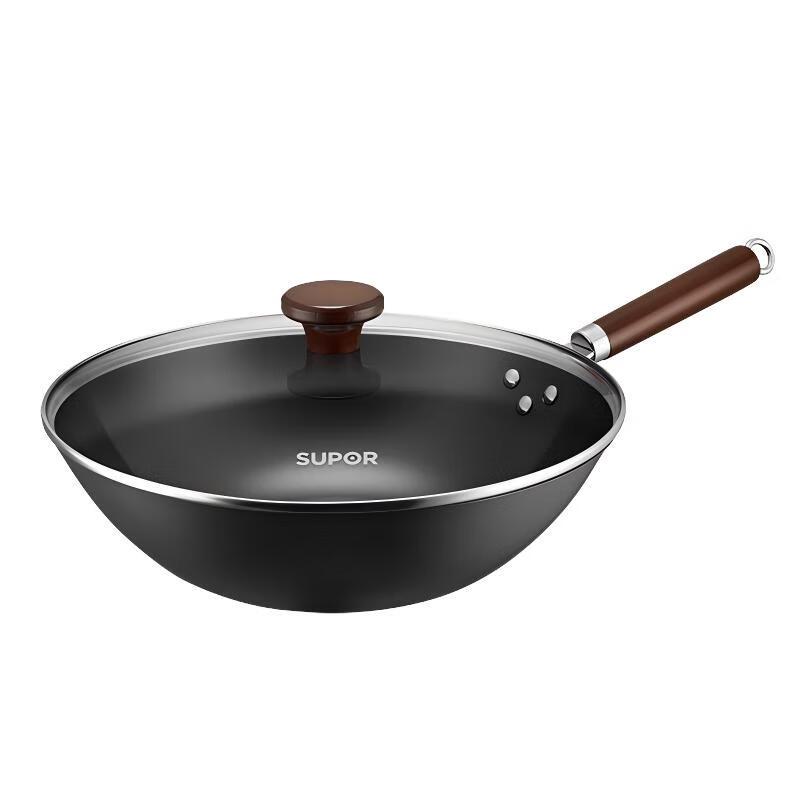 SUPOR Non-Coated Fine Iron Wok