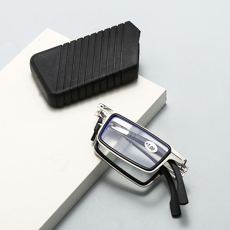 

2025 New Ultra-Light Folding Anti-Blue Light Reading No Screws High-Definition Not Easy To Fatigue Portable With Box Prbyopic +100