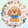 56pcs Hand-Drawn Beloved Dog Stickers, Dog Companion Themed Stickers, Journal Stickers, Doodle Stickers, Suitable for Scrapbooks