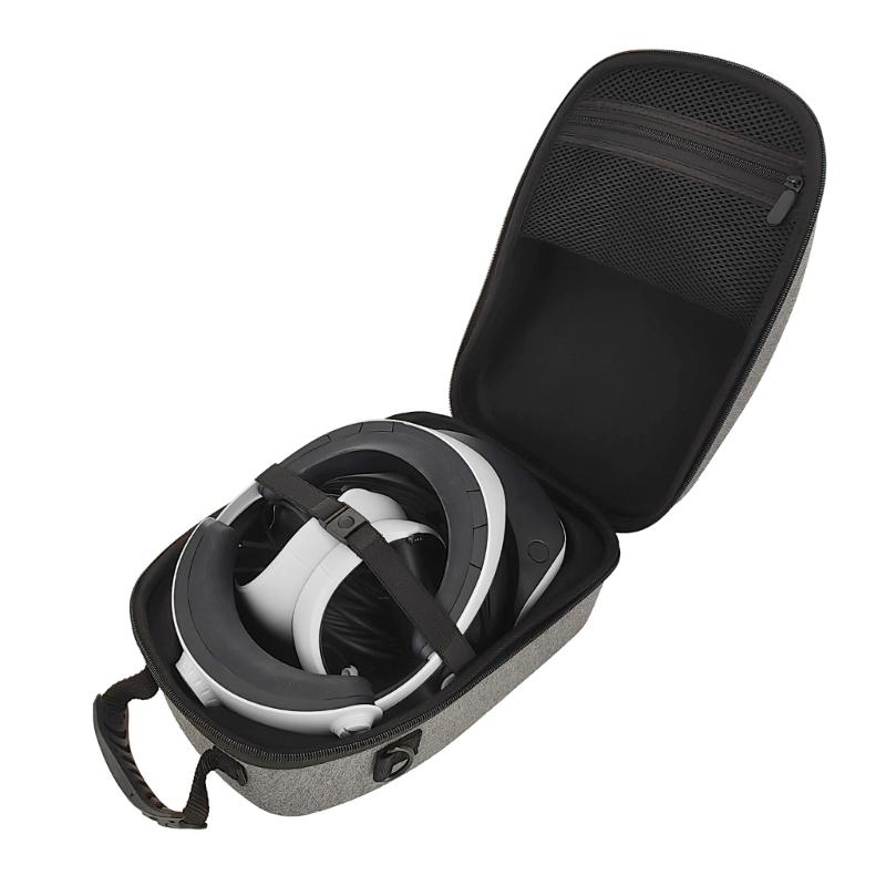 Small Traveling EVA-Carrying Box for PS VR2 Headset Storage Bags Box Virtual Reality Headset Lightweight Case Pouch