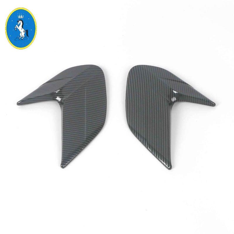 Side Door Body Leaf Board Panel Decoration Cover Trim For BYD Seal EV   2024 Chrome / Carbon Fiber Look Car Accessories