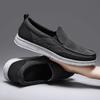 Fashion 2024 New Spring Summer Light Canvas Shoes Men Breathable Men Shoes Loafers Soft Comfortable Outdoor Flat Lazy Shoes for Male