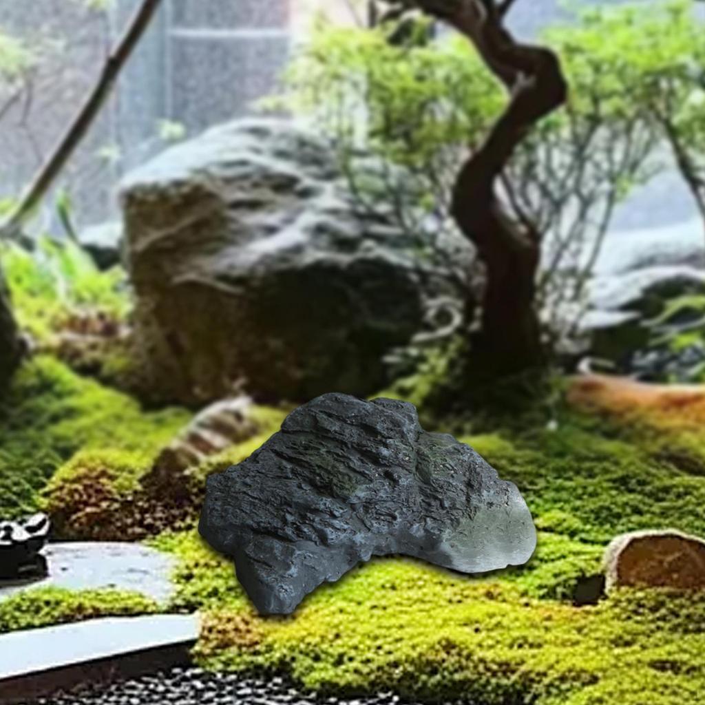 Artificial Faux Landscape Ornament Irregular Multifunctional Accessory Realistic Garden Decoration