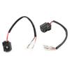 2pcs  Motorcycle  2-Wire Turn Signal Indicator Wiring Connectors Plug Adapters Connector Wire Harness For Yamaha MT10
