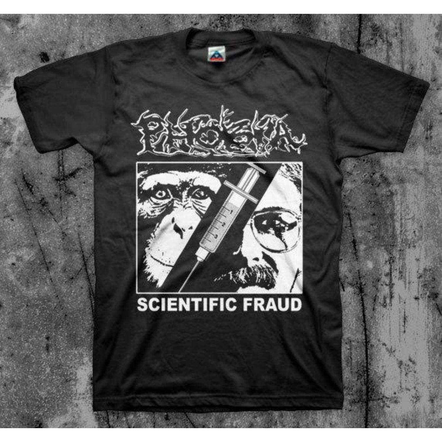 Phobia Scientific Fraud T Shirt Unisex T-Shirt S чёрный